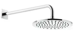 Верхний душ Gessi Rilievo, Ø250 мм, шарнирный, настенный, цвет Chrome