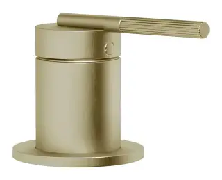 Смеситель Gessi Ingranaggio, удалённого управления, цвет Brushed Brass PVD