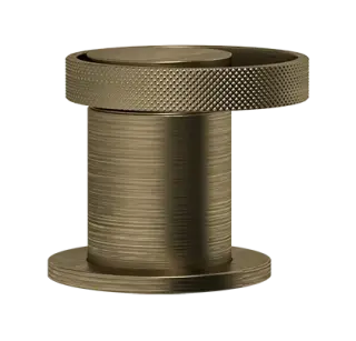 Смеситель для раковины Gessi Anello, удалённого управления, цвет Antique Brass