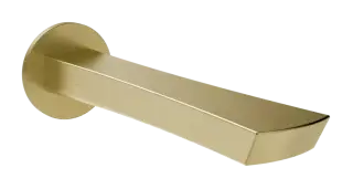 Излив для ванны Gessi Ventaglio, настенный, цвет Brushed Brass PVD