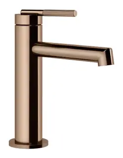 Смеситель для раковины Gessi Ingranaggio, без донного клапана, цвет Copper PVD