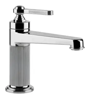 Смеситель для раковины Gessi Venti20, без донного клапана, цвет Chrome