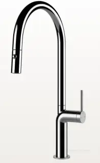 Смеситель для кухни Gessi Stelo однорычажный c выдвижным изливом, цвет хром