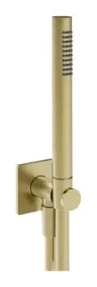 Ручной душ Gessi Inverso Bath&Shower, со встроенным держателем, лейкой, гибким шлангом 1500 мм, цвет Brass Brushed PVD