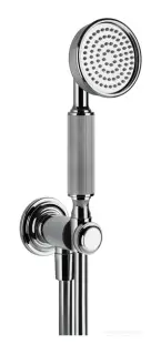 Ручной душ Gessi Venti20, с шланговым подсоединением, держателем, шлангом, цвет Chrome