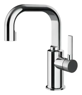 Cмеситель для раковины Gessi Inciso, h215 мм, без донного клапана, цвет Chrome