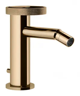 Смеситель для биде Gessi Anello, на 1 отверстие, цвет Warm Bronze PVD
