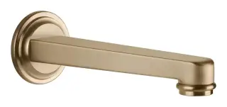 Излив Gessi Venti20, настенный, цвет Warm Bronze Br. PVD
