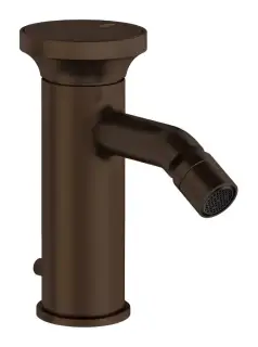 Смеситель для биде Gessi Origini, с донным клапаном, в комплекте отделочная вставка, цвет Dark Bronze
