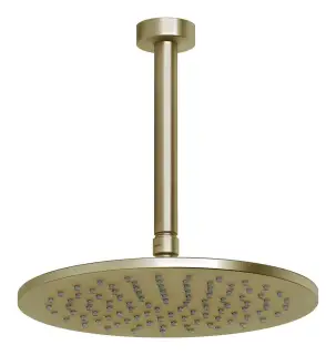 Верхний душ Gessi Anello, потолочный, ⌀250 мм, цвет Brass Brushed PVD