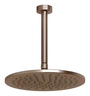 Верхний душ Gessi Anello, потолочный, ⌀250 мм, цвет Copper Brushed PVD