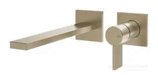 Cмеситель для раковины Gessi Inverso, встраиваемый, настенный, внешние части, цвет Finox Brushed Nickel