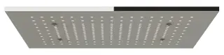 Накладная панель верхнего душа Gessi Afilo, 300x500 мм, встраиваемый, внешняя часть, цвет Mirror Steel