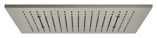 Накладная панель Gessi Afilo, для душевой системы встраиваемой в потолок, 500х300 мм, цвет steel brushed