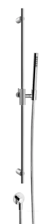 Штанга Anello Gessi, h900 мм, с душевой лейкой и отводом воды, цвет Сhrome