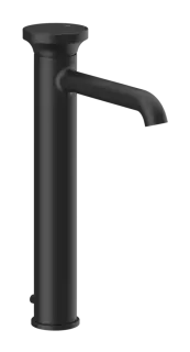 Cмеситель для раковины Gessi Origini, высокий, с донным клапаном, цвет Matte Black