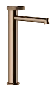 Смеситель для раковины Gessi Anello, высокий, длинный излив, цвет Copper PVD