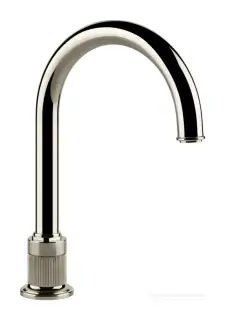 Излив для раковины Gessi Venti20, высокий, отдельностоящий, цвет Nickel PVD