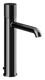 Смеситель для раковины Gessi Habito Cesello, 50x208 мм, с донным клапаном, цвет Black Metal PVD