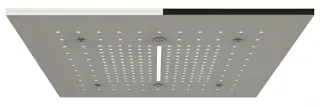 Накладная панель Gessi Afilo, для многофункциональной душевой системы, 500х500 мм, цвет mirror steel
