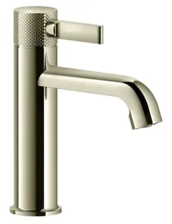 Cмеситель для раковины Gessi Inciso, без донного клапана, цвет Nickel PVD