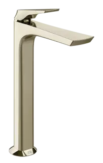 Смеситель для раковины Gessi Ventaglio, высокий, без донного клапана, цвет Nickel PVD