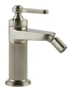 Смеситель для биде Gessi Venti20, с донным клапаном, цвет Finox Brushed Nickel