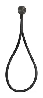 Ручной душ Gessi HI-FI, настенный, магнитный, цвет Black Metal Brushed PVD