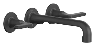 Смеситель для раковины Gessi Inciso, встраиваемый, 326x228 мм, внешняя часть, цвет Matte Black