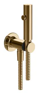 Душ гигиенический Gessi Inciso, цвет Warm Bronze PVD