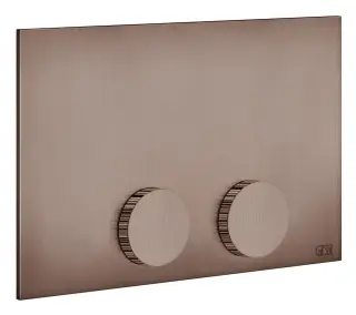 Клавиша смыва Gessi Total Look, Tece (TeceProfil, TeceBox), цвет Copper Brushed PVD