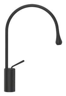 Смеситель для раковины Gessi Goccia, 285х55 мм, цвет Matte Black