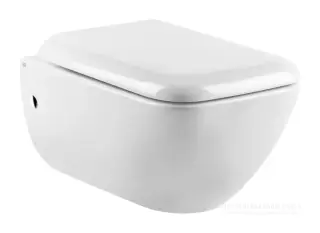 Унитаз Gessi Goccia, подвесной, со встроенным сифоном и сиденьем, 540хh350 мм, цвет White
