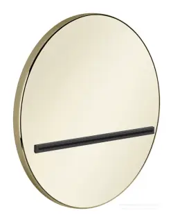 Излив Gessi Venti20 Ø207 мм, настенный, каскадный, цвет Brass PVD