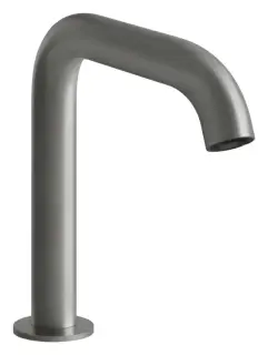Смеситель Gessi 316 Flessa, электронный, с кран-фильтром для регулировки температуры и напора, Н-212 мм, цвет Steel Brushed