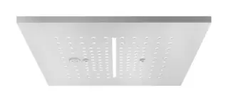 Накладная панель верхнего душа Gessi Minimali, 350x350 мм, для многофункциональной душевой системы, цвет White CN