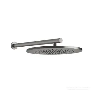 Верхний душ Gessi Minimalistic Shower, цвет Steel Brushed