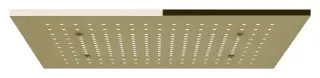 Накладная панель Gessi Afilo, для душевой системы встраиваемой в потолок, 500х300 мм, цвет brass PVD