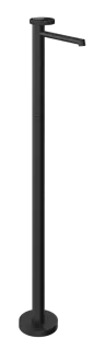 Смеситель для раковины Gessi Anello, напольный, без донного клапана, внешняя часть, цвет Matte Black