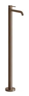 Смеситель для раковины Gessi 316, встраиваемый, напольный, h1163 мм, цвет Copper Brushed PVD