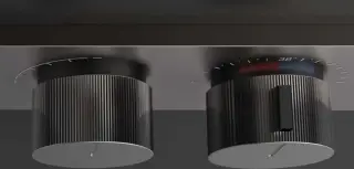 Термостат для душа Gessi HI-FI, до 2-х функций одновременно, встраиваемый, цвет Black Metal Brushed PVD
