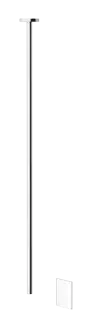 Смеситель для раковины Gessi Sensor Taps, электронный, потолочный, h1600 мм, с кран-фильтром для регулировки температуры и напора, внешняя часть, цвет Chrome