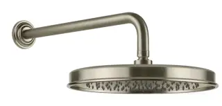Верхний душ Gessi Venti20, настенный, Ø300 мм, цвет Finox Brushed Nickel