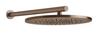 Верхний душ Gessi 316, настенный, цвет Copper Brushed PVD