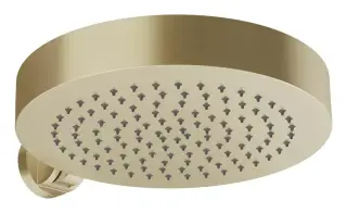Верхний душ Gessi, Ø32 мм, с регулируемым углом наклона, для стойки 63209, 63210, цвет Brushed Brass PVD