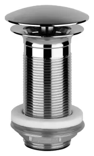 Донный клапан Gessi Technical Accessories, h100хØ72 мм, свободного слива, для раковины без перелива, цвет Chrome