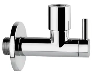 Кран-фильтр под раковину Gessi Technical Accessories, с подводом воды, L-96 мм, запорный, цвет хром