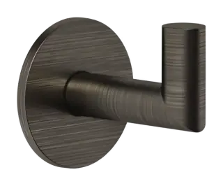 Крючок Gessi Tondo Acceessories, настенный, Ø50 мм, цвет Aged Bronze