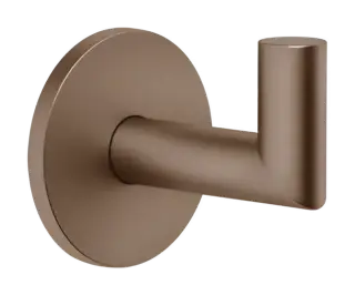 Крючок Gessi Tondo Acceessories, настенный, Ø50 мм, цвет Copper Brushed PVD
