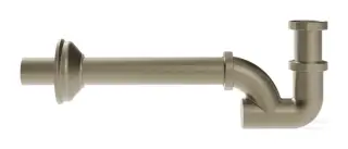 Сифон для раковины Gessi, бутылочный, цвет Finox Brushed Nickel